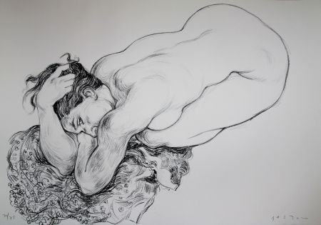 Litografia Bastow - Nu  Féminin / Female Nude - 2
