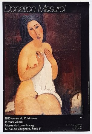 Offset Modigliani - Nu à la Chemise  Donation Masurel