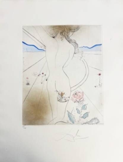 Punta Secca Dali - Nu à la jarretière (Nude with Garter)