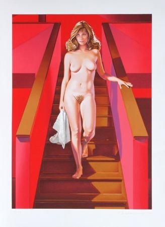 Litografia Ramos - Nude Descending a Staircase