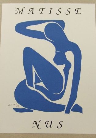 Litografia Matisse - Nus bleus 