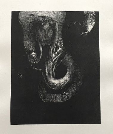 Litografia Redon - Oannès : moi, la première conscience du chaos...