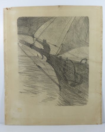 Non Tecnico Toulouse-Lautrec -  Oceano Nox. 1895. 1er état. Numérotée.