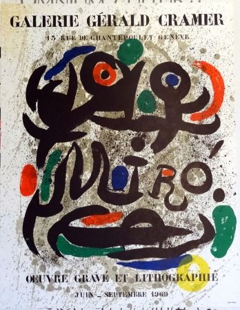 Litografia Miró - Oeuvre Grave Et Lithographie