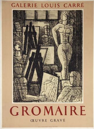 Manifesti Gromaire - Oeuvre Gravé Galerie Louis Carré