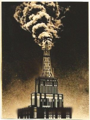 Serigrafia Fairey - Oil & Gas Building