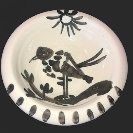 Ceramica Picasso - Oiseau au Soleil 
