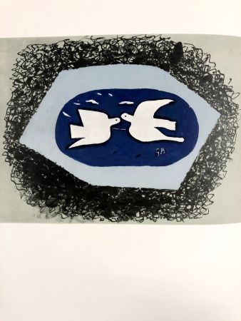Litografia Braque - Oiseaux