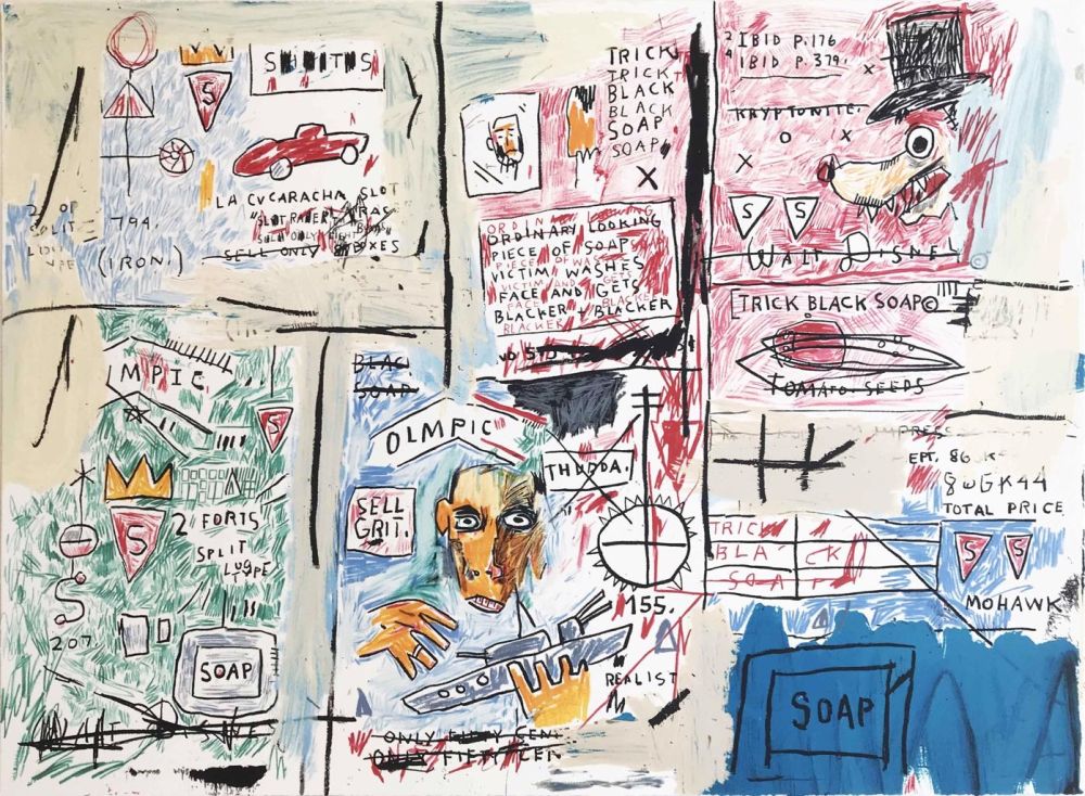 Serigrafia Basquiat - Olympic