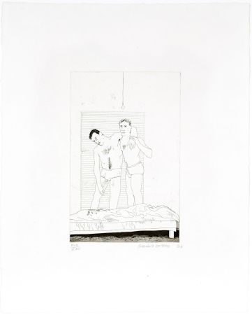 Acquaforte Hockney - One night