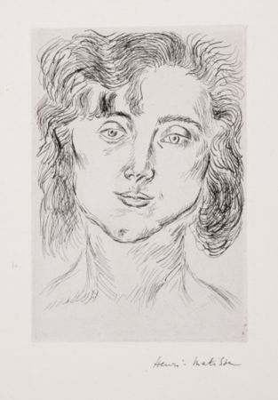 Incisione Matisse - One plate, from Cinquante Dessins (Duthuit Books 2)