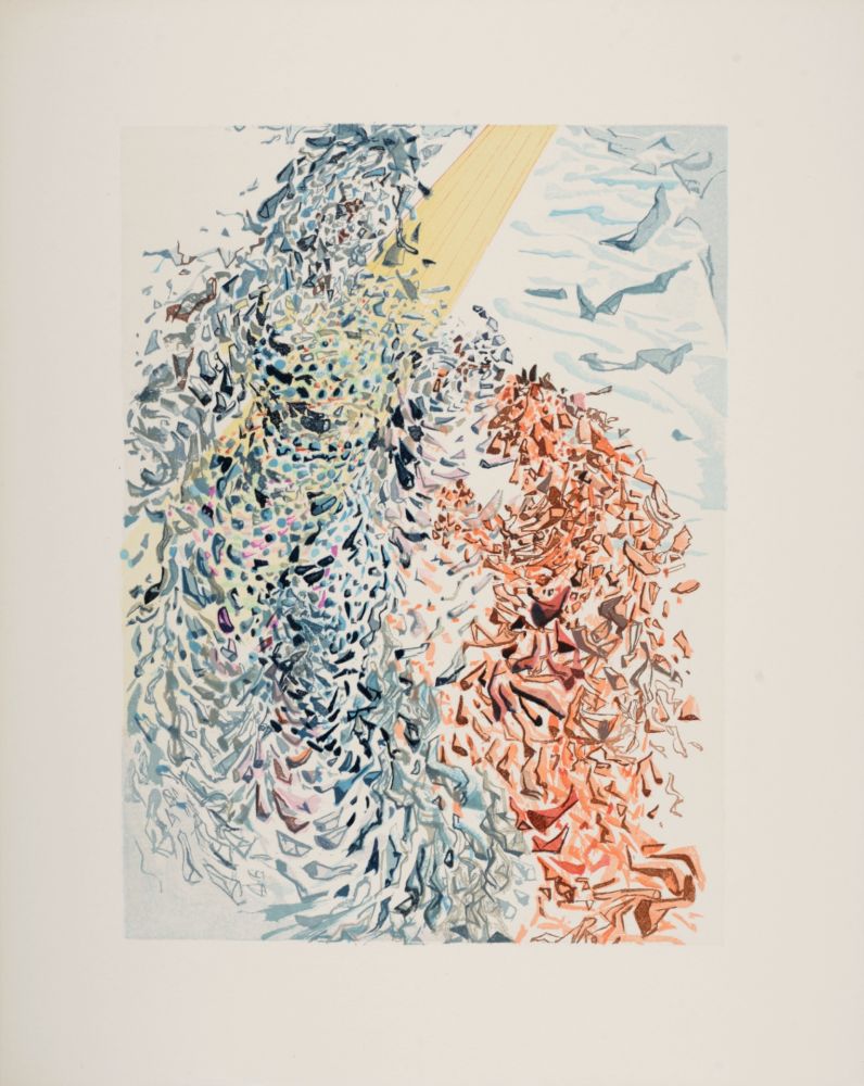 Litografia Dali - Opposition