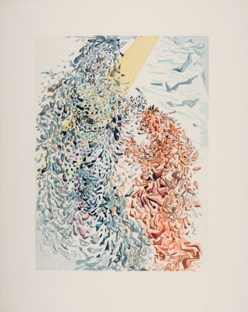 Litografia Dali - Opposition