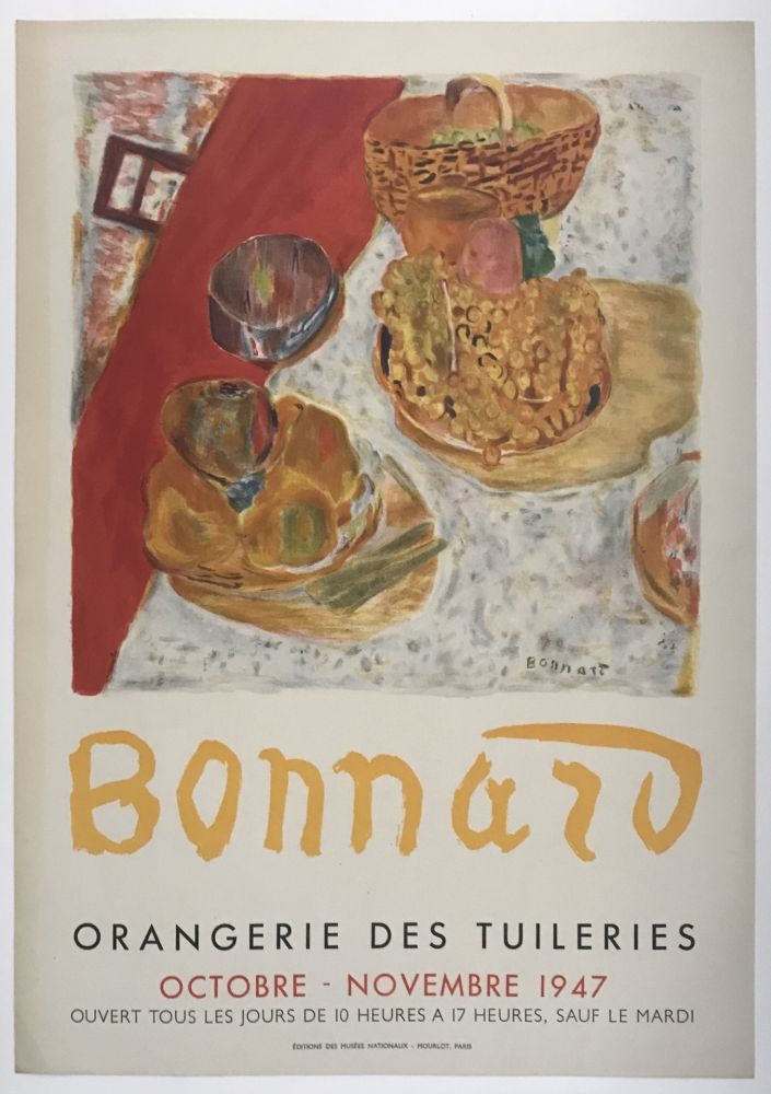 Manifesti Bonnard - Orangerie des Tuileries
