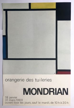 Manifesti Mondrian - Orangerie des Tuileries