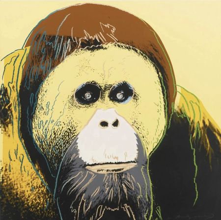 Serigrafia Warhol - Orangutan (F. & S. II. 299)