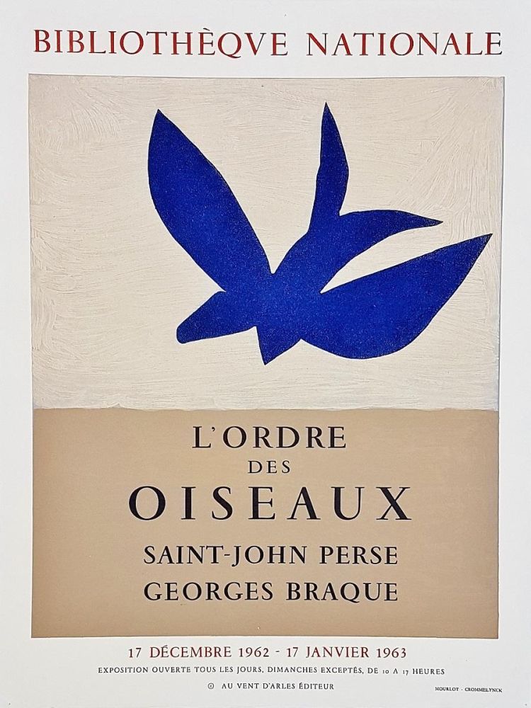 Manifesti Braque - Ordre des oiseaux