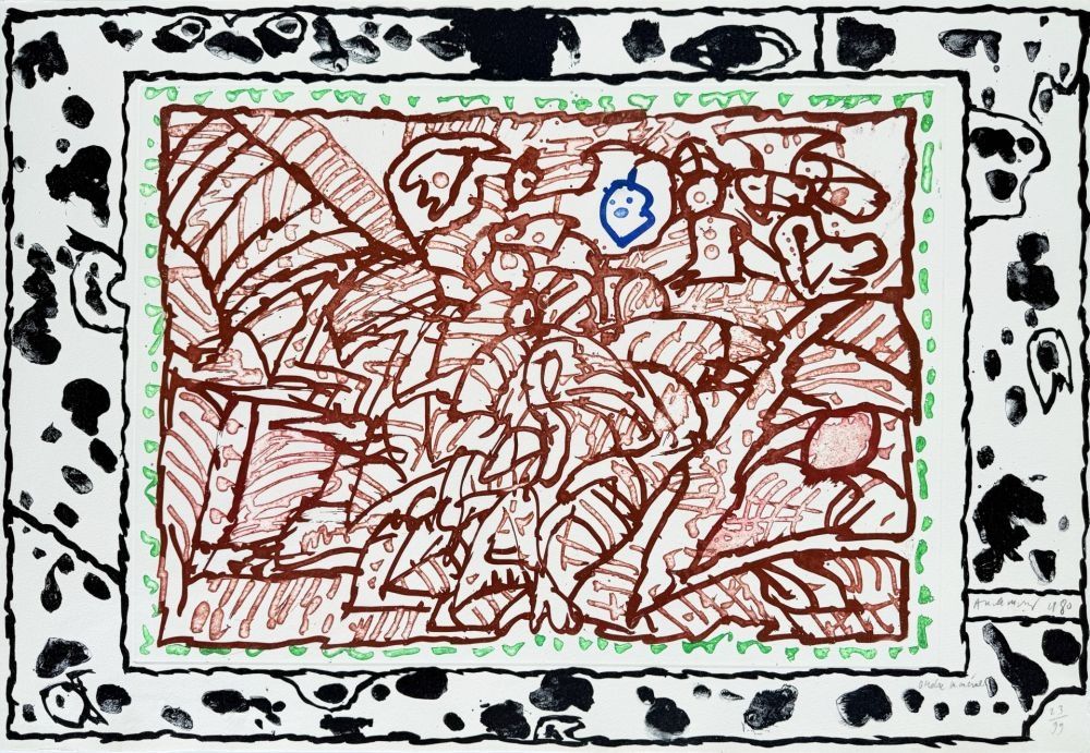 Acquaforte Alechinsky - Ordre Minéral