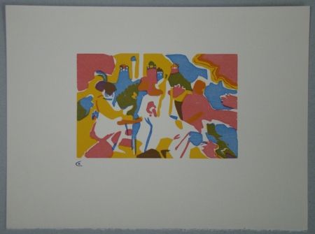 Incisione Su Legno Kandinsky - Orientalisches, 1911