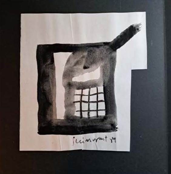 Non Tecnico Guinovart - Original drawing ink on paper 
