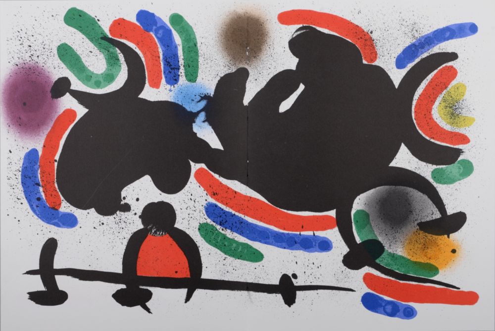 Litografia Miró - Original Lithographie IV