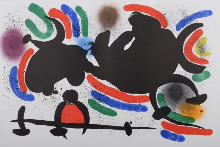 Litografia Miró - Original Lithographie IV