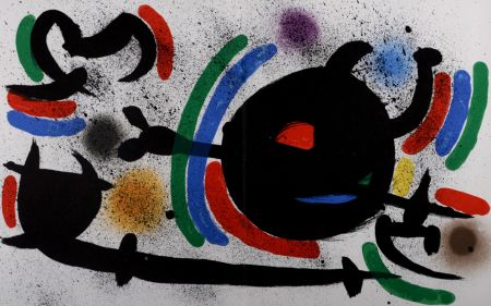 Litografia Miró - Original Lithographie X
