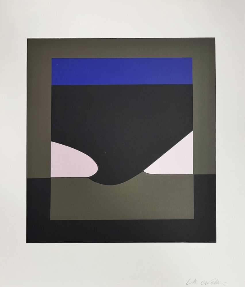 Serigrafia Vasarely - Orom 