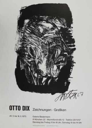Litografia Dix - Otto Dix Zeichnungen - Grafiken