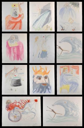 Incisione Dali - Our Historical Heritage Complete Suite