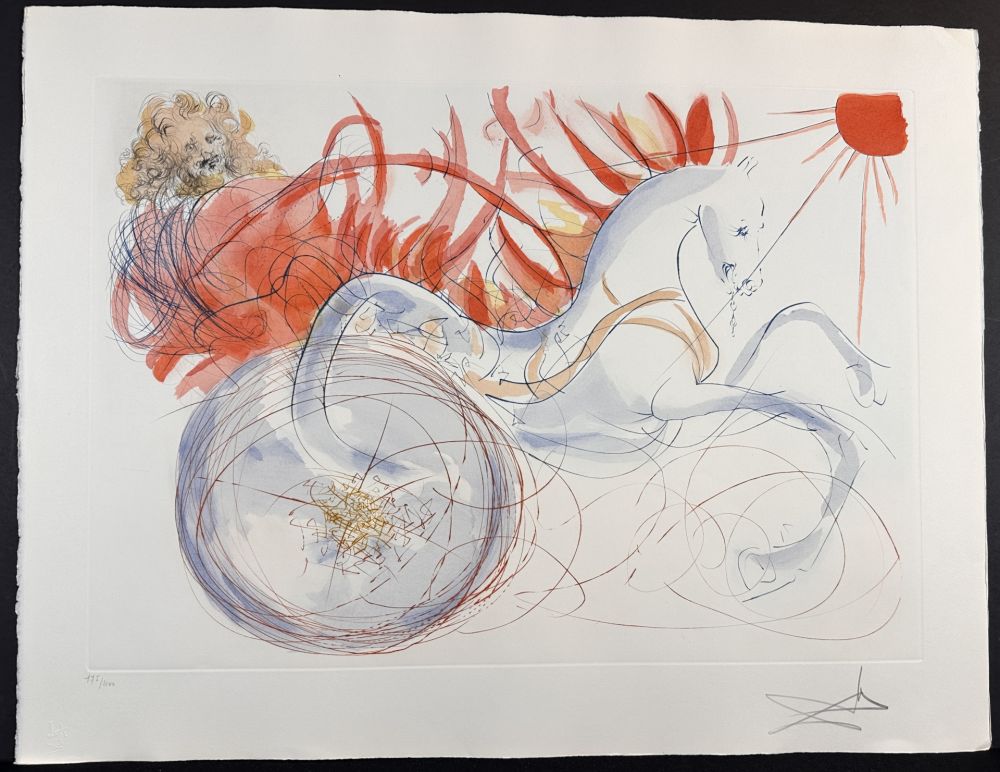 Incisione Dali - Our Historical Heritage Elijah