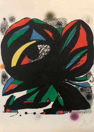 Litografia Miró - Ouverture de la Fundacio Joan Miro Barcelone 