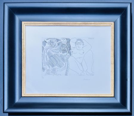 Incisione Picasso - Pablo Picasso ( 1881 – 1973 ) – hand-signed etching on wove paper - 1968