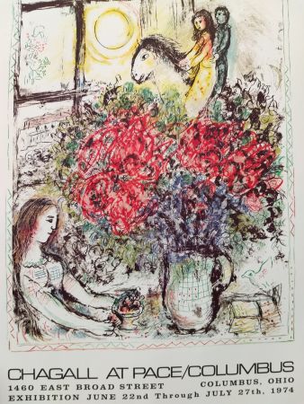 Litografia Chagall (After) - Pace