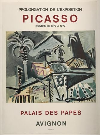 Litografia Picasso - Palais des Papes