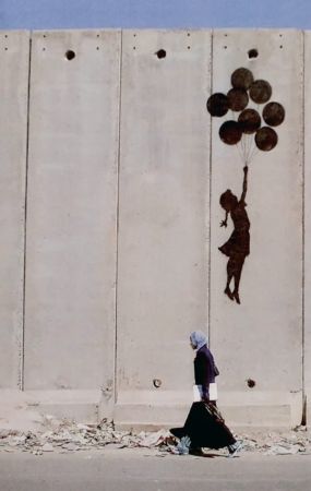 Non Tecnico Banksy - Palestinian Wall Card