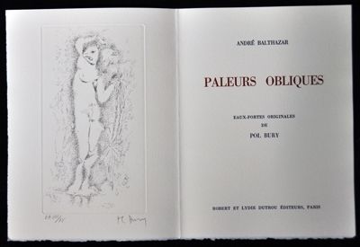 Libro Illustrato Bury - Paleurs obliques