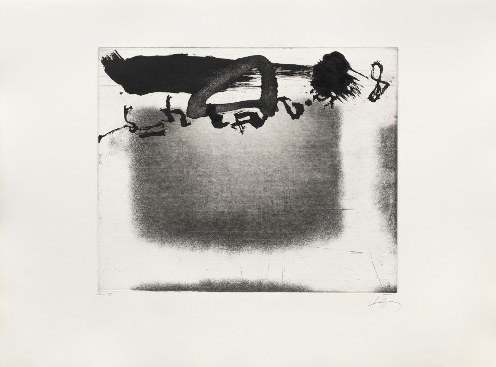 Incisione Tàpies - Panier
