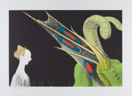 Serigrafia Warhol - Paolo Uccello, St. George and the Dragon (FS II.324)