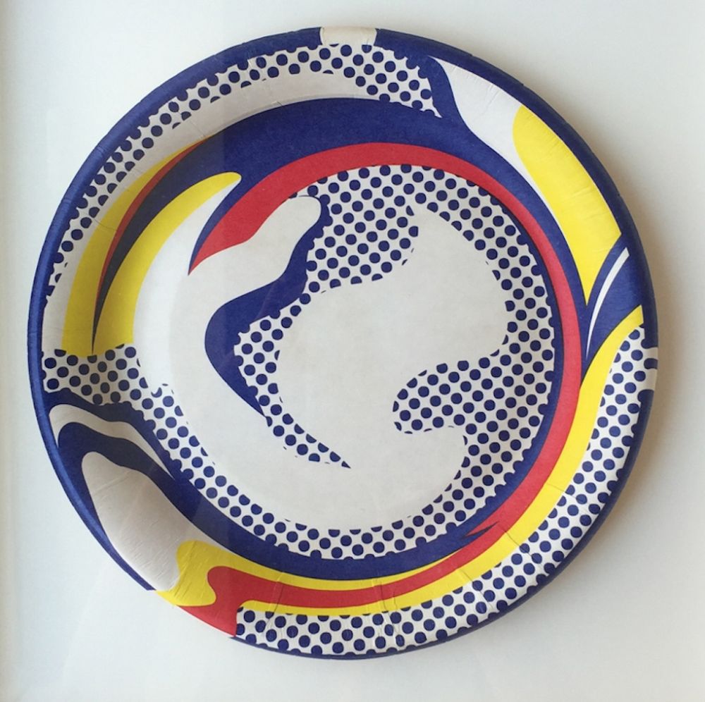 Serigrafia Lichtenstein - Paper Plate
