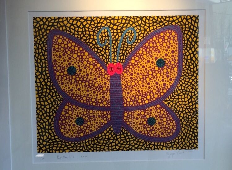Serigrafia Kusama - Papillon1