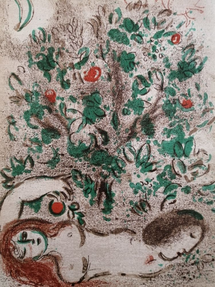 Litografia Chagall - Paradis