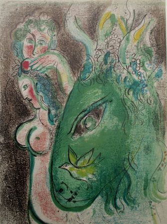 Litografia Chagall - Paradis