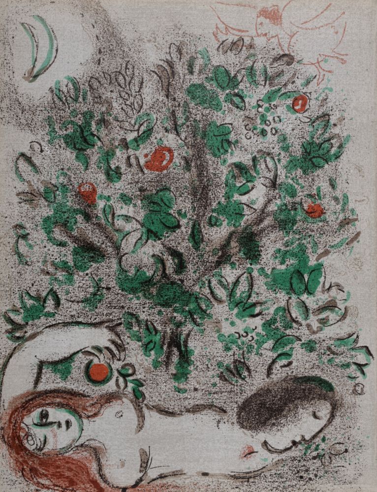 Litografia Chagall - Paradis, 1960