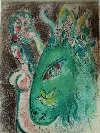 Litografia Chagall - Paradise