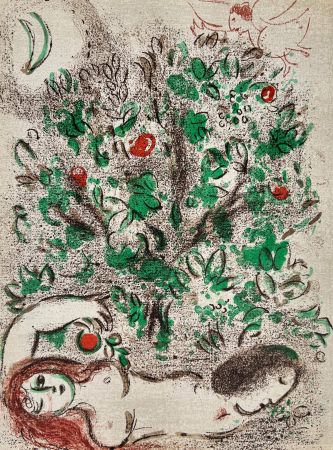 Litografia Chagall - Paradise I