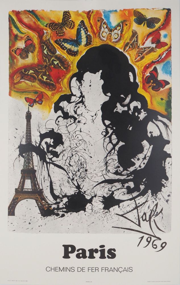 Litografia Dali - Paris