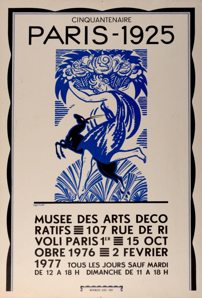 Litografia Bonfils - Paris 1925 - Musée des Arts Décoratifs, 1976