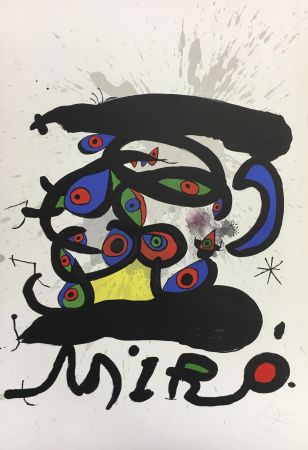 Litografia Miró - Paris 1971