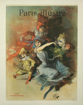 Litografia Cheret - Paris  Illustré  10 Mars 1888